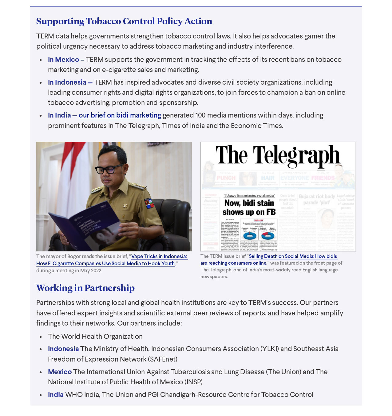 About Tobacco Enforcement and Reporting Movement